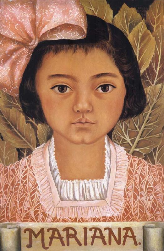 Frida Kahlo Portrait of Mariana Morillo China oil painting art